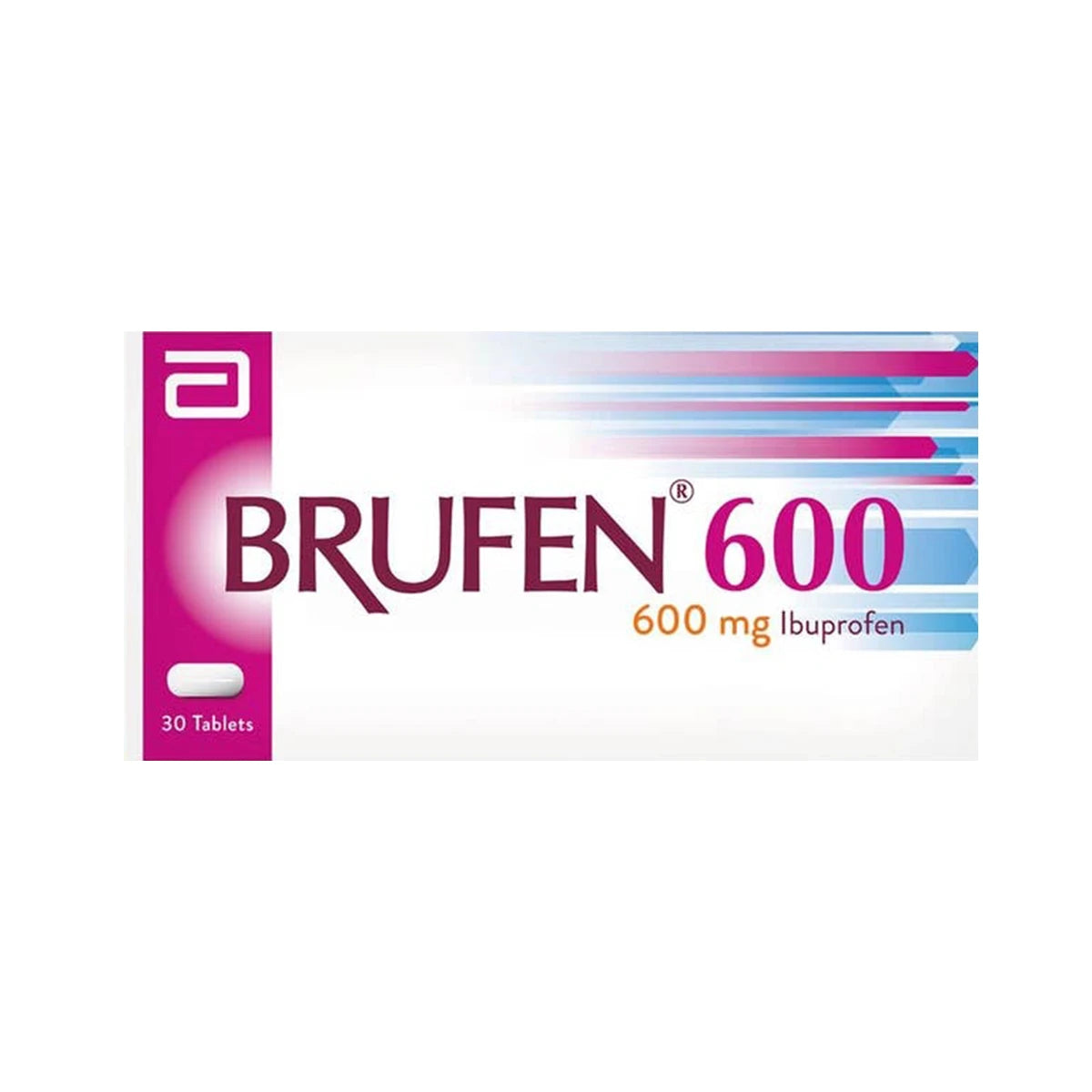 Brufen 600mg Ibuprofen Analgesic, Anti-Inflammatory & Antipyretic Effervescent Granule Sachets Orange Flavor