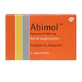 Abimol 300mg Paracetamol Antipyretic & Analgesic Rectal Suppositories