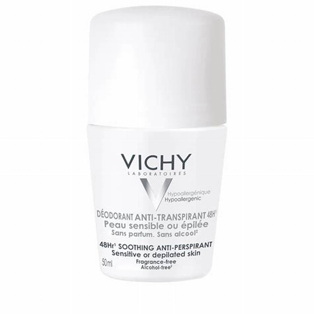 Vichy Beauty Hypoallergenic Antiperspirant 48H Roll-On Deodorant for Sensitive & Depilated Skin - parabens free, alcohol free - image 4