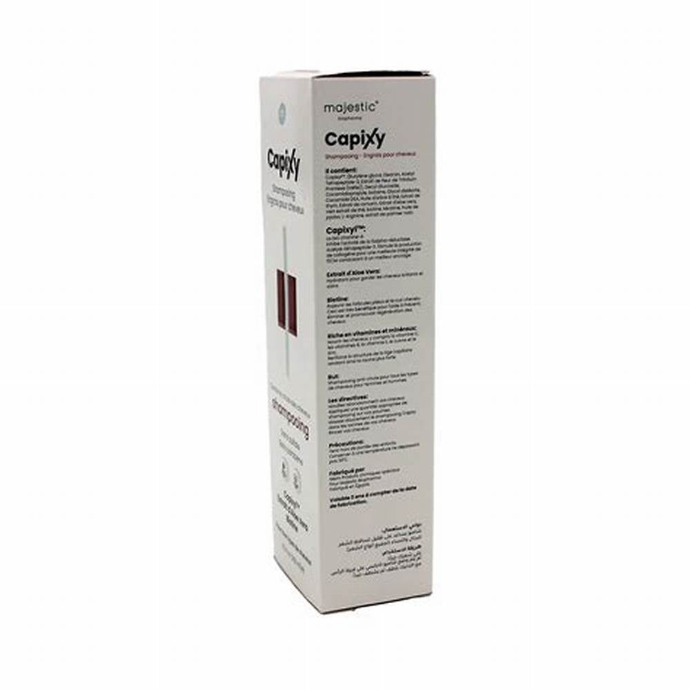 Capixy Anti-Hair Loss & Fertilizer Shampoo with Aloe Vera Extract & Biotin for All Hair Types - sodium free, sulfate free, parabens free