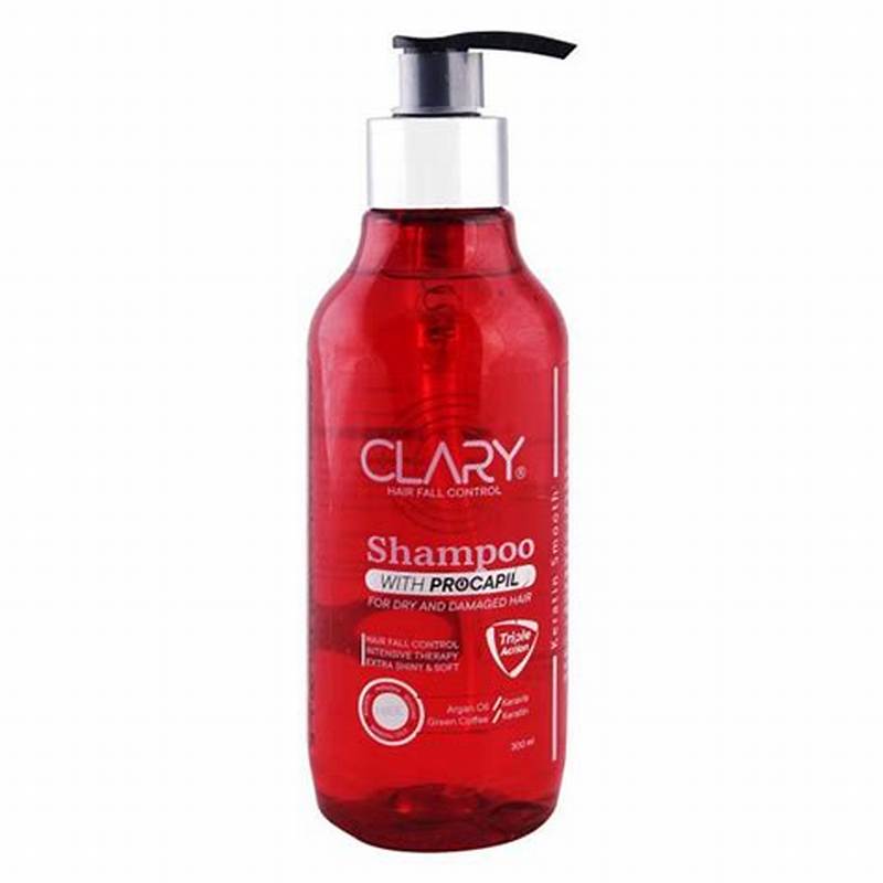 Clary Anti-Hair Fall Shampoo with Procapil for Dry & Damaged Hair - parabens free, silicone free, sulfate free