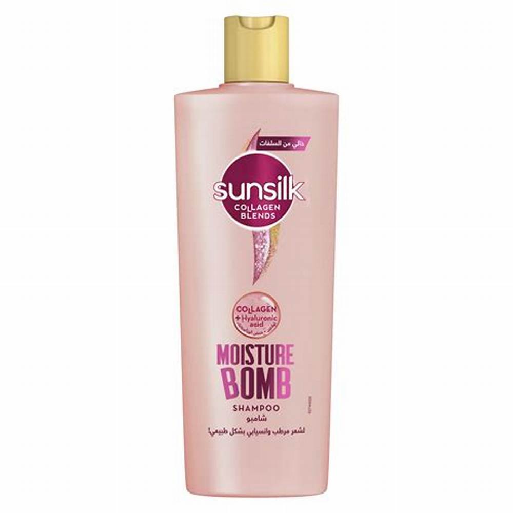 Sunsilk Collagen Blends Moisture Bomb Shampoo (350ml) & Conditioner (170ml) with Collagen & Hyaluronic Acid (25% Off on 2nd Product) - sulfate free, cruelty free alternate view