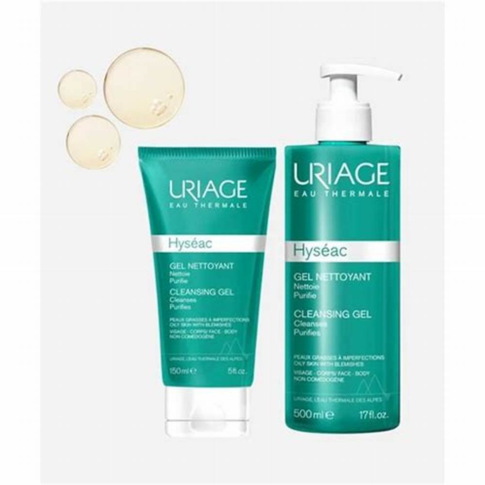 Uriage Eau Thermale Hyseac Hypoallergenic Face & Body Cleansing Gel for Combination to Oily Skin - soap free - image 4