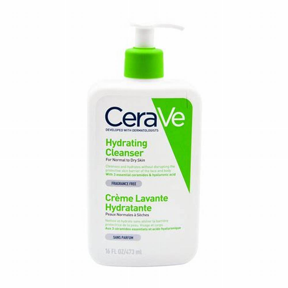 CeraVe Hypoallergenic Hydrating Face & Body Cleanser with Ceramides & Hyaluronic Acid for Normal to Dry Skin - fragrance free alternate view