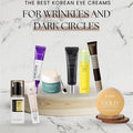 Argento Moisturizing, Anti-Puffiness & Anti-Dark Circles Eye Contour Creams with Royal Jelly & Collagen for All Skin Types (Special Offer)