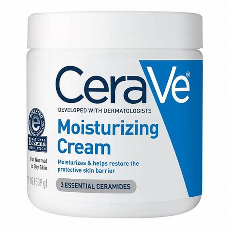 CeraVe Hypoallergenic Moisturizing Face & Body Cream with Ceramides & Hyaluronic Acid for Dry Skin - non comedogenic, fragrance free