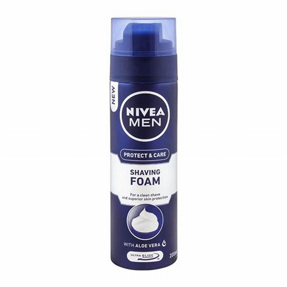 NIVEA Men Protect & Care Shaving Foam with Aloe Vera