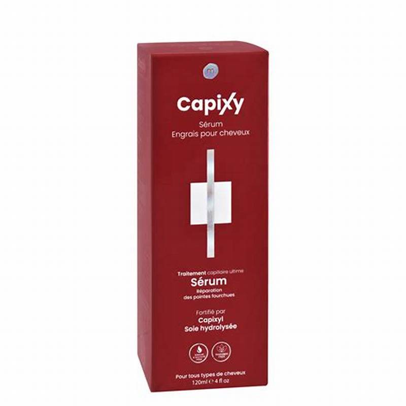 Capixy Fertilizing & Anti-Split Ends Serum with Capixyl & Hydrolyzed Silk for All Hair Types - parabens free, sodium free, sulfate free