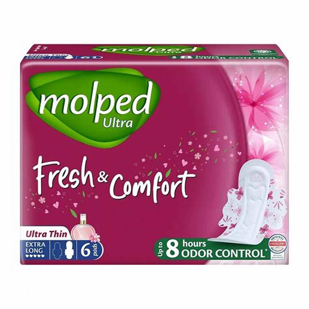 Molped Fresh & Comfort Ultra Thin Long Pads with Wings (12+4 Free) - image 3