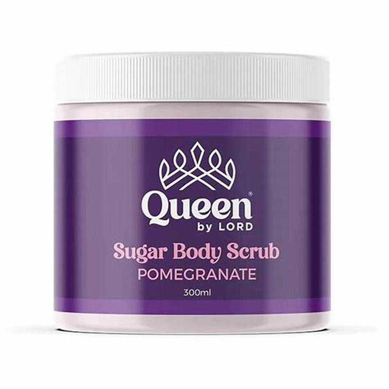 Queen Sugar Body Scrub Pomegranate Scent