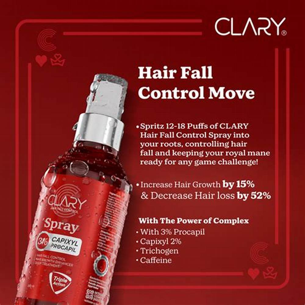 CLARY Hair Fall Control Spray 200 ml - image 2