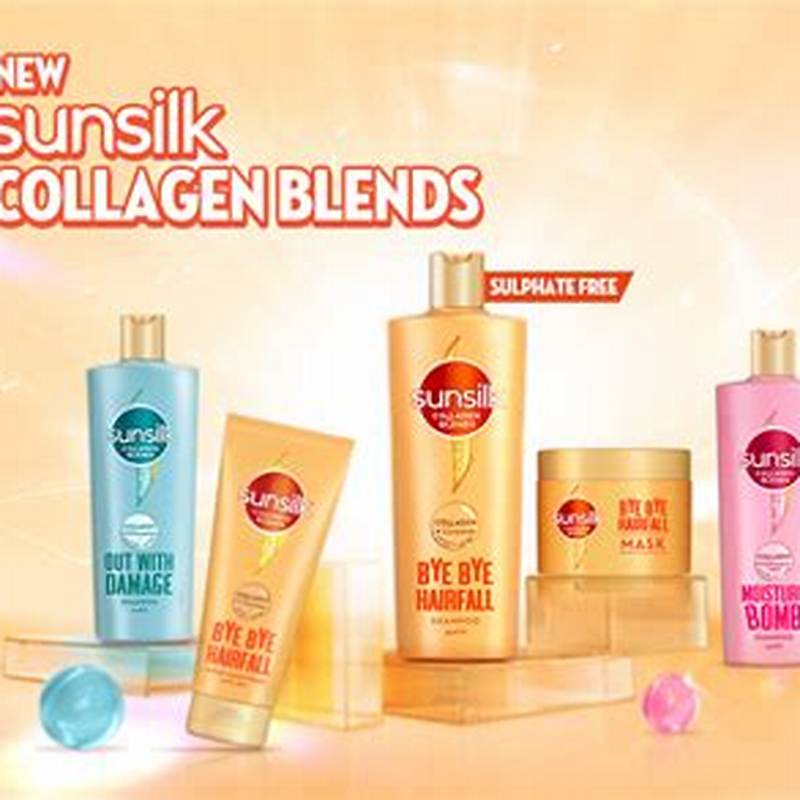 Sunsilk Collagen Blends Moisture Bomb Shampoo (350ml) & Conditioner (170ml) with Collagen & Hyaluronic Acid (25% Off on 2nd Product) - sulfate free, cruelty free
