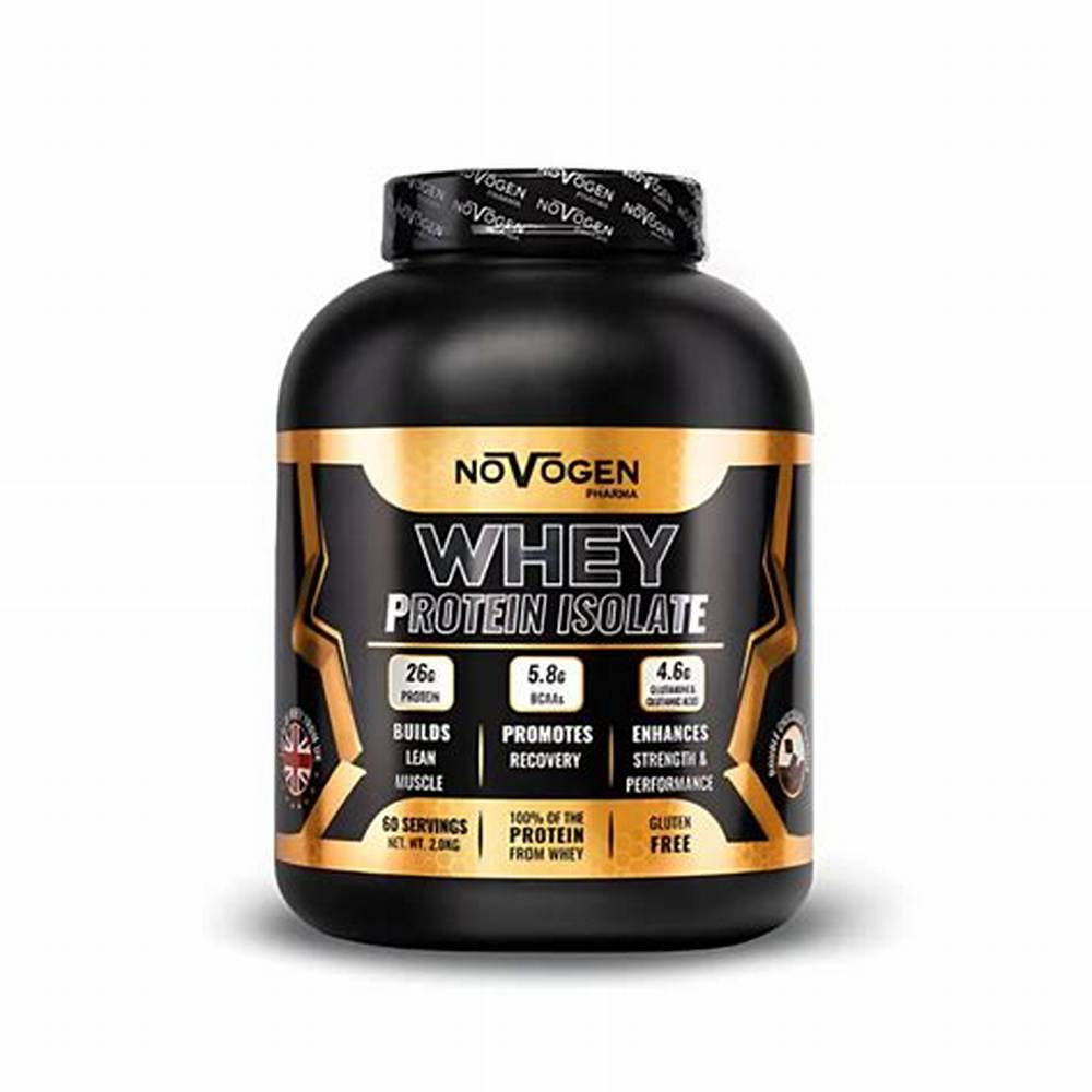 Novogen Whey Protein Isolate 2KG - Vanilla Ice Cream - image 3