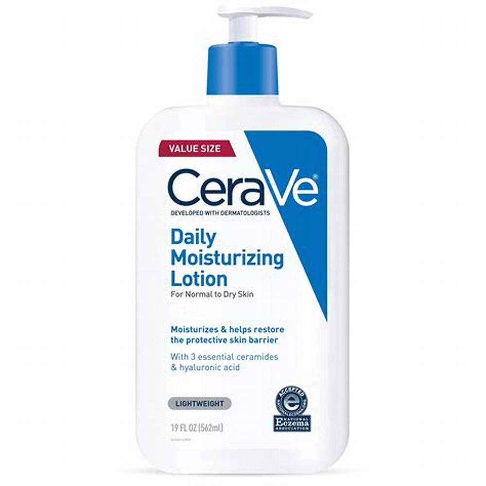 CeraVe Hypoallergenic Moisturizing Face & Body Lotion with Ceramides & Hyaluronic Acid - fragrance free, non comedogenic - image 5