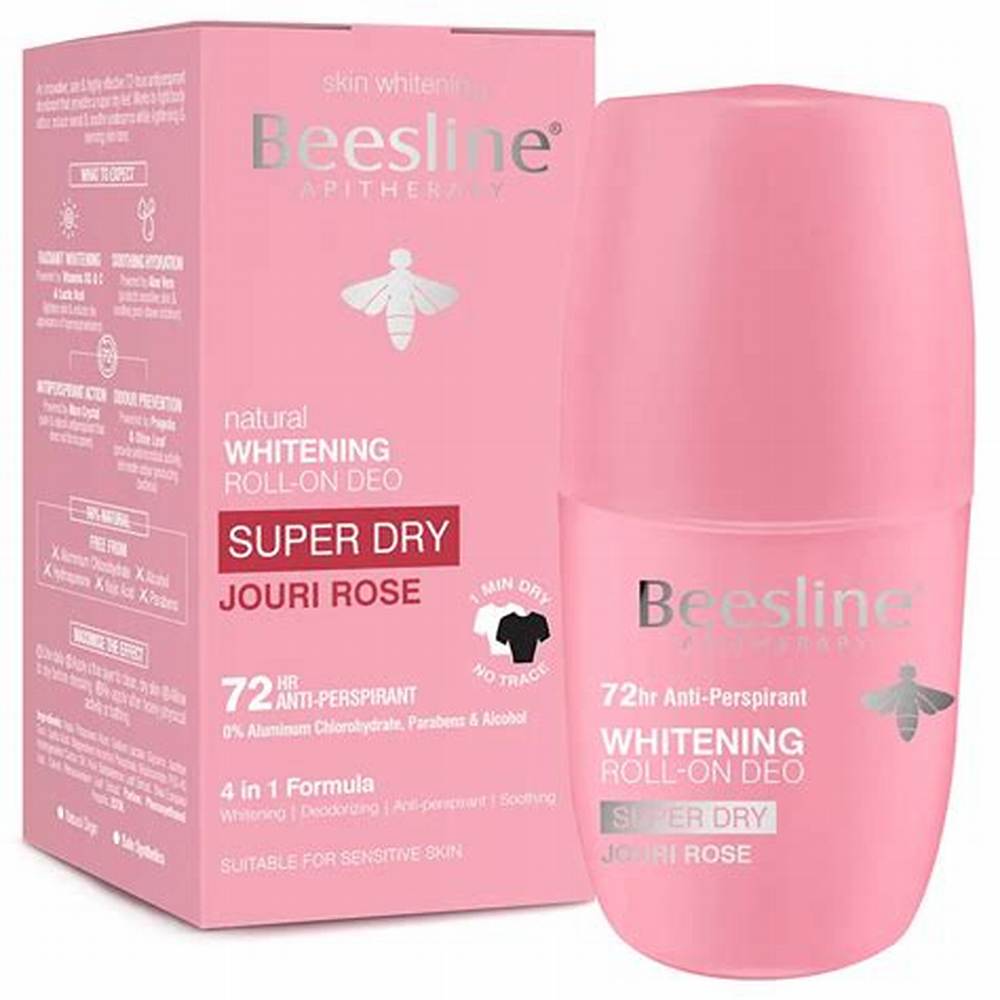 Beesline Super Dry 72H Whitening & Soothing Antiperspirant Roll-On Deodorant Jouri Rose Scent for Sensitive Skin (1+1 Free) - parabens free, alcohol free, aluminum chlorohydrate free - image 4