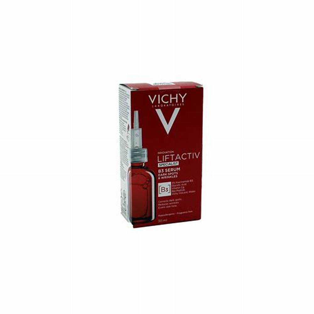 Vichy Liftactiv Hypoallergenic Toning, Anti-Wrinkle & Anti-Dark Spots Face Serum with Niacinamide B3, Glycolic Acid & Bio-Peptide - fragrance free - image 4