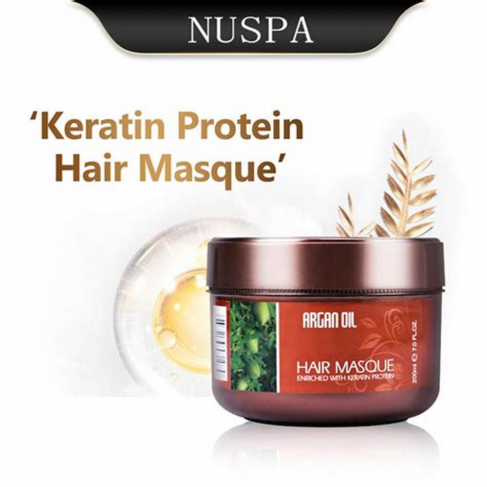 Netderm Repairing, Protecting, Nourishing & Softening Hair Mask with Keratin & Protein for All Hair Types - dye free, parabens free, cruelty free