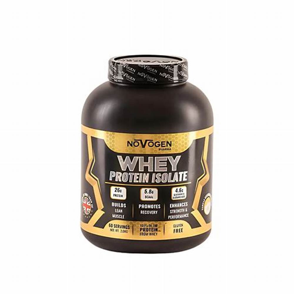 Novogen pharma Novogen Whey Protein Isolate 2KG - Vanilla Ice Cream alternate view