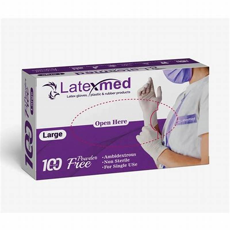 Large White Latex Gloves