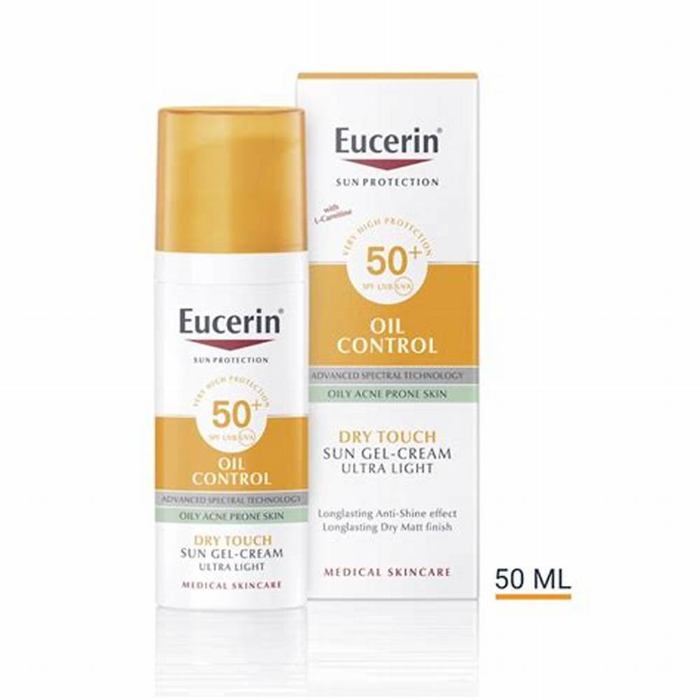 Eucerin sunscreen oil dry touch SPF50 50ML - image 2