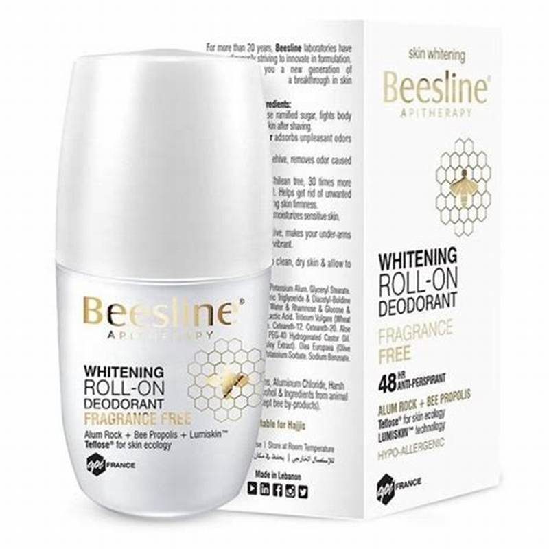 Beesline Whitening Roll-On Deodorant Fragrance-Free 50ml