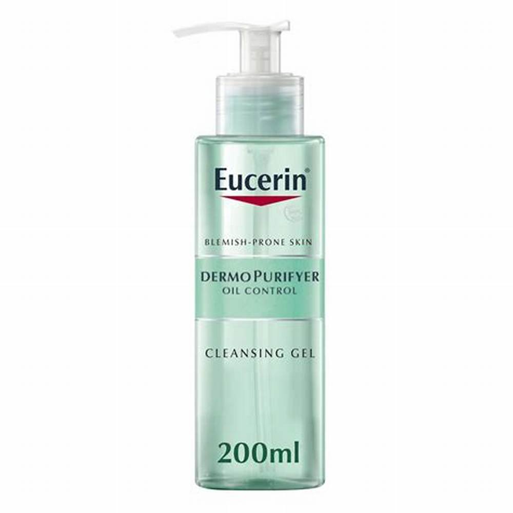Eucerin DermoPurifyer Oil Control Facial Cleansing Gel for Blemish Prone Skin - soap free, non comedogenic alternate view