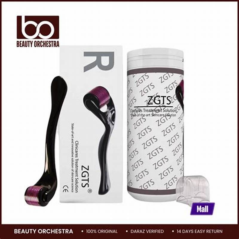 Zgts Derma Roller with 1mm Needles