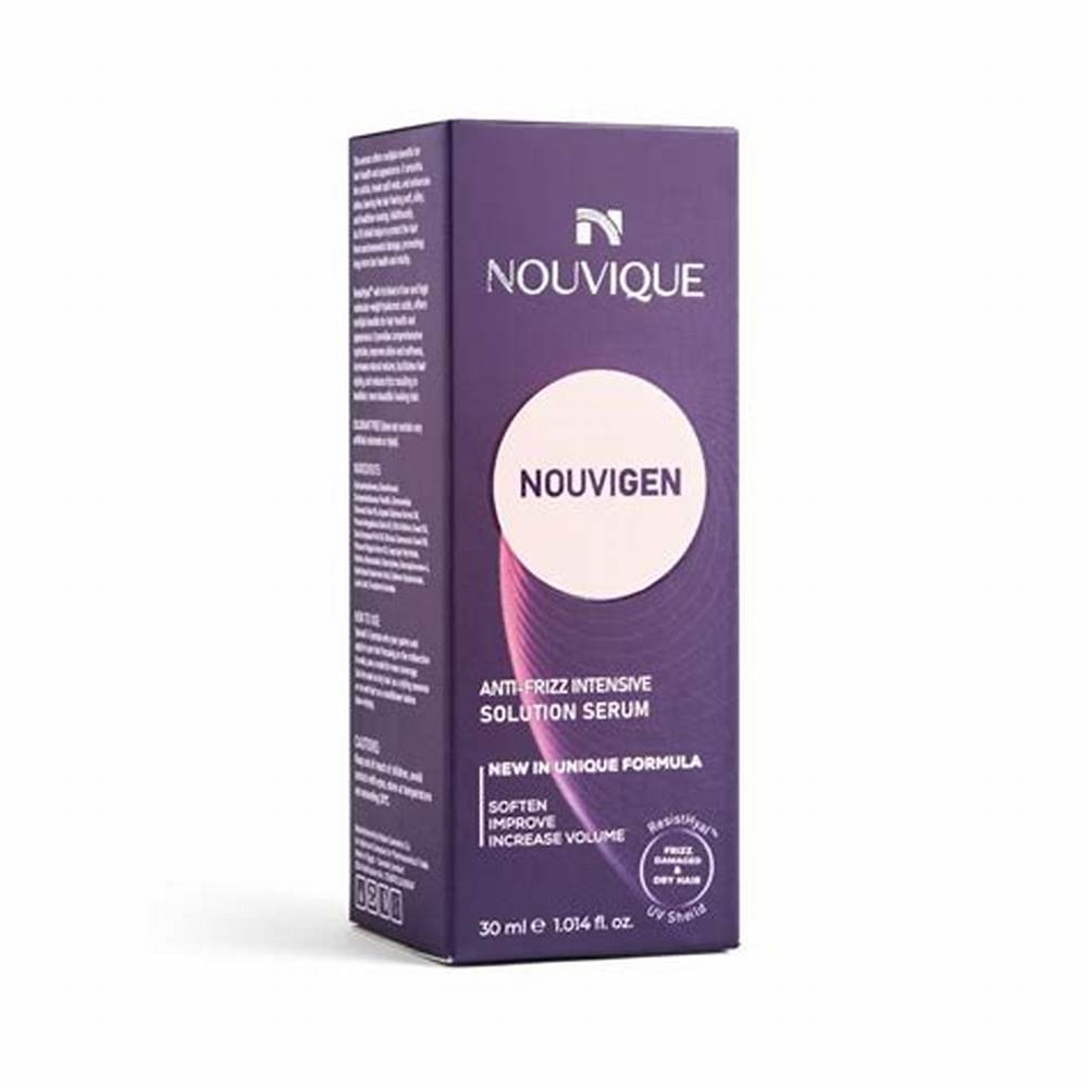 Nouvique Nouvigen Volumizing & Anti-Frizz Serum for Frizzy, Damaged & Dry Hair - artificial colorants free, artificial dyes free