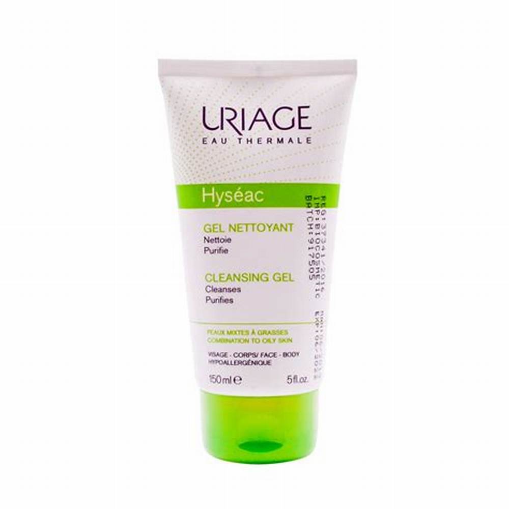 Uriage Eau Thermale Hyseac Hypoallergenic Face & Body Cleansing Gel for Combination to Oily Skin - soap free - image 3