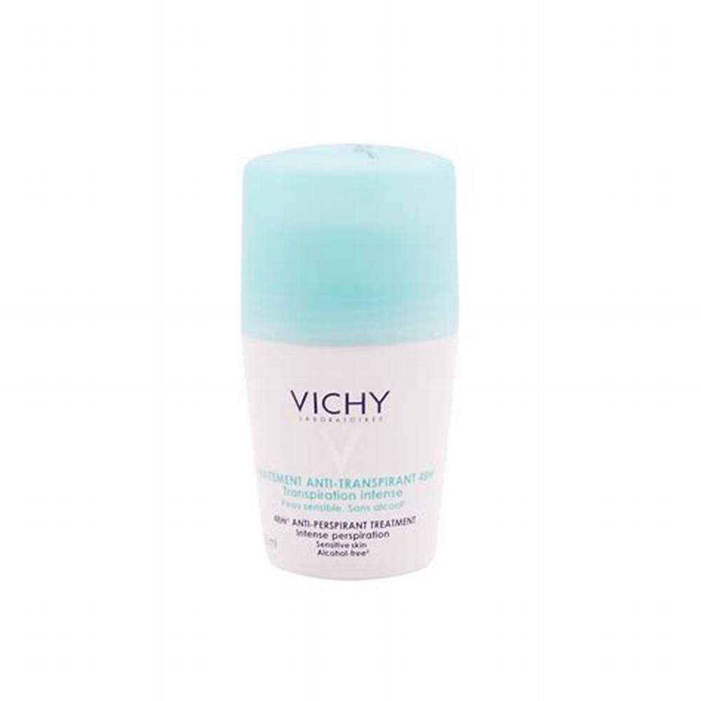 Vichy Hypoallergenic 48H Antiperspirant Treatment Roll-On Deodorant for Sensitive Skin - parabens free, alcohol free alternate view