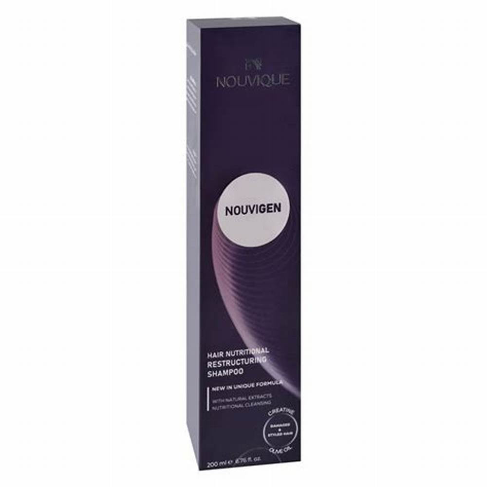 Nouvique Nouvigen Restructuring & Cleansing Shampoo with Creatine & Olive Oil for Damaged & Styled Hair - sulfate free, parabens free alternate view
