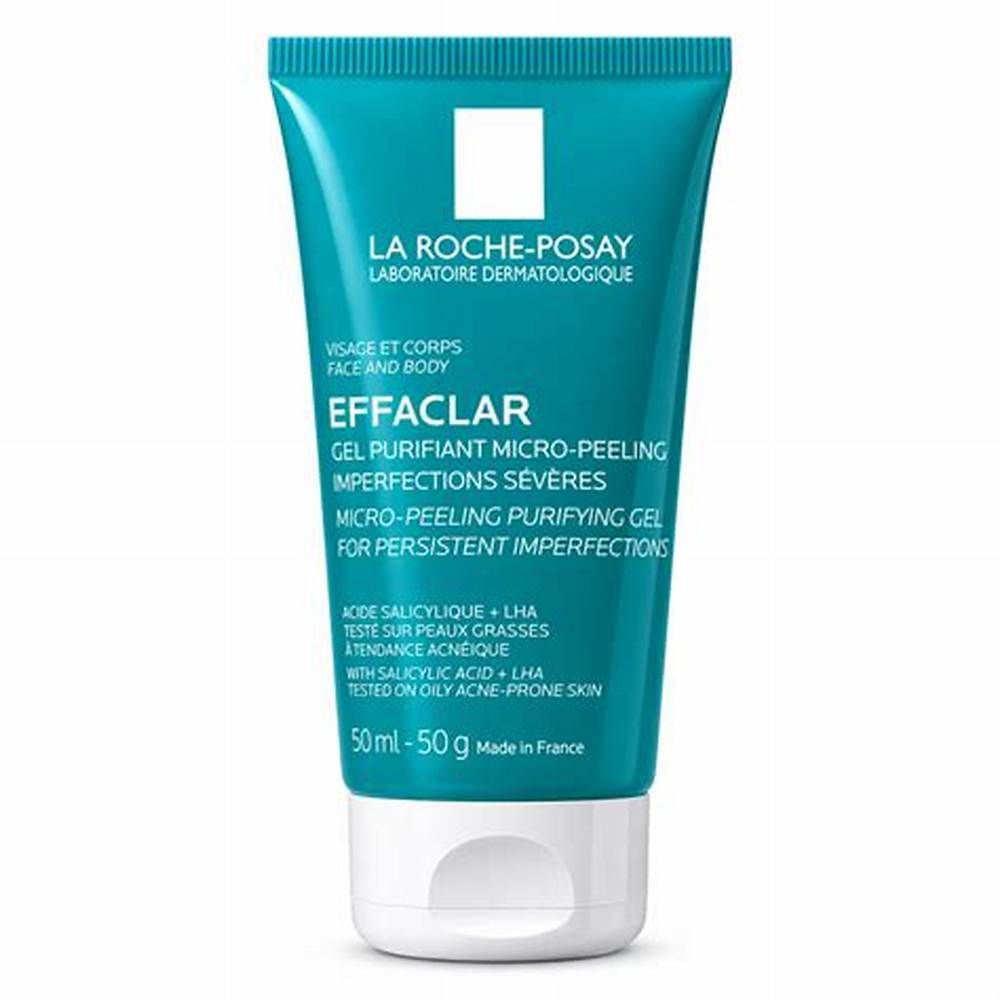 La Roche-Posay Effaclar Micro-Peeling & Purifying Face & Body Gel Cleanser with Salicylic Acid & LHA for Oily & Acne-Prone Skin - alcohol free - image 4