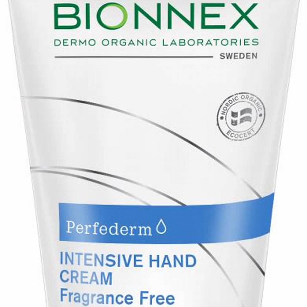 Bionnex Organic Perfederm Intensive Protecting & Repairing Scented Hand Cream for Dry Skin & Nails - parabens free, mineral oil free, dyes free alternate view