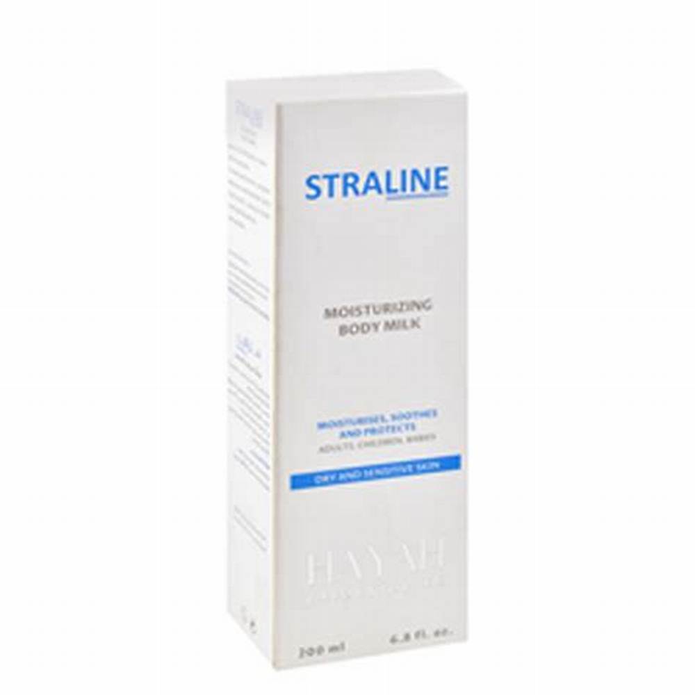 Straline Moisturizing & Soothing Body Milk for Adults & Babies with Dry & Sensitive Skin - parabens free alternate view