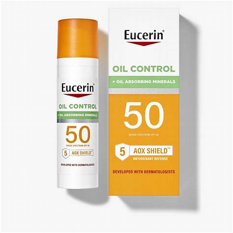 Eucerin Oil Control Sunscreen SPF50+ - non comedogenic, fragrance free