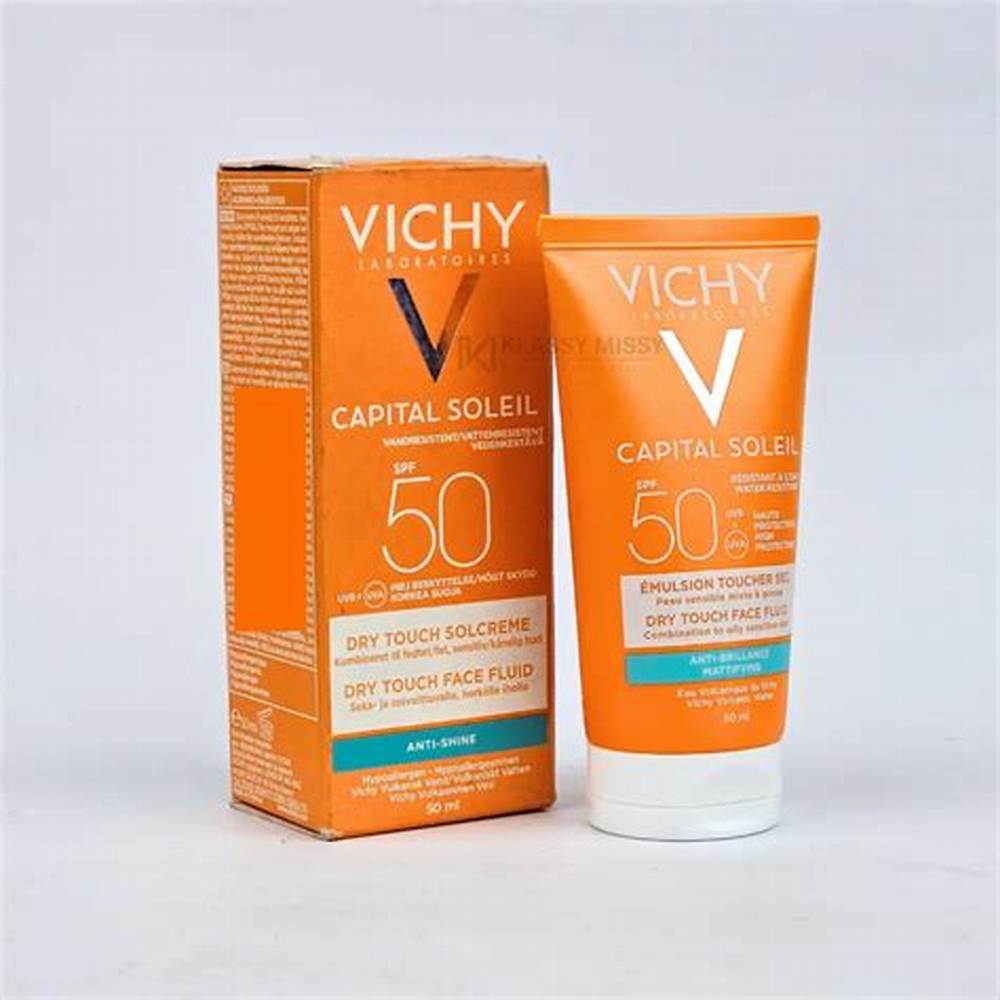 Vichy Capital Soleil Hypoallergenic Dry Touch Face Fluid Sunscreen for Oily, Combination & Sensitive Skin SPF50 - parabens free alternate view