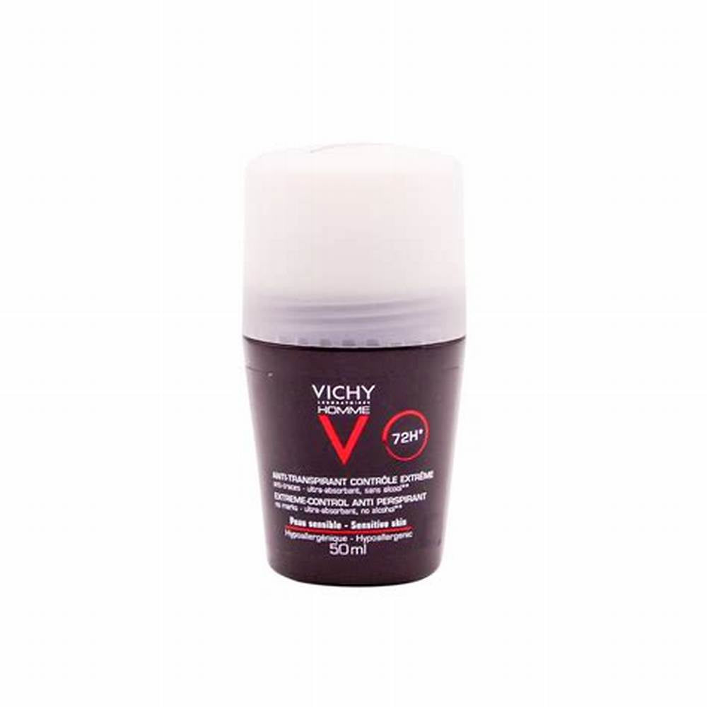 Vichy Homme Extreme Control 72H Antiperspirant Roll-On Deodorant for Sensitive Skin - parabens free, alcohol free alternate view