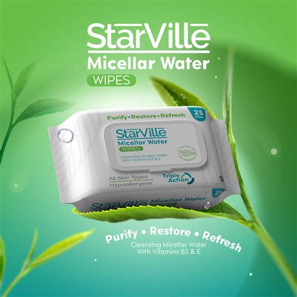 Starville Micellar Wipes 50wipes - image 3