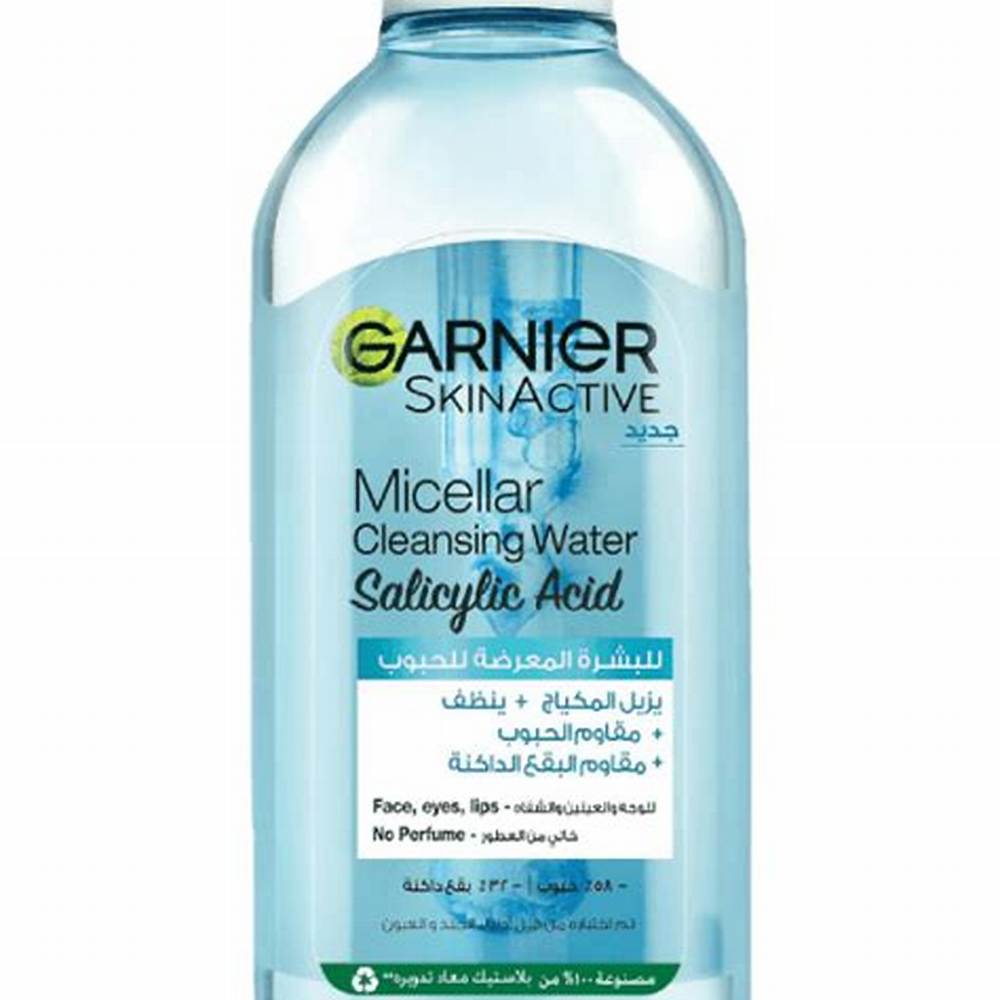 Garnier Skin Active Hypoallergenic Micellar Cleansing Water with Salicylic Acid for Acne-Prone Skin - vegan, fragrance free - image 3