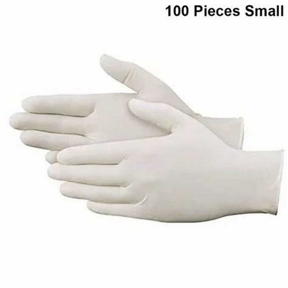 Small Latex Gloves alternate view